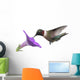 Ruby-throated Hummingbird Wall Decal