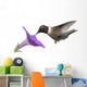 Ruby-throated Hummingbird Wall Decal