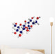 Molecule Sucrose Wall Decal