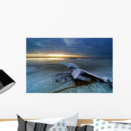 Winter Landscape Wall Decal Design 2