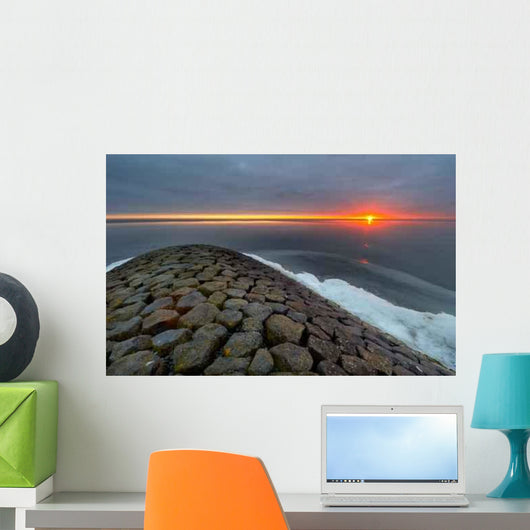 Winter Landscape Wall Decal Design 1