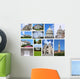 Washington USA Photo Collage Wall Decal