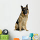 Dark Faced German Shepard Wall Decal