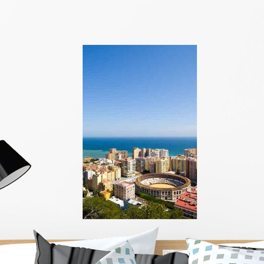 Malaga and Sea Wall Decal