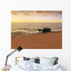 Message Bottle Lying Waterside Wall Decal