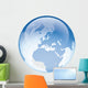 Europe Map and Globe Wall Decal