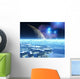 Alien Ice Planet Wall Decal