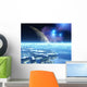 Alien Ice Planet Wall Decal