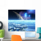 Alien Ice Planet Wall Decal