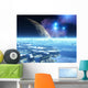 Alien Ice Planet Wall Decal