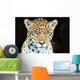 Head Shot Baby Jaguar Wall Decal