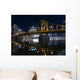 Pittsburgh Bridges Night Wall Decal