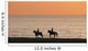 Chevaux Au Coucher Du Wall Decal