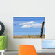 Barbed Wire Fence against Wall Decal
