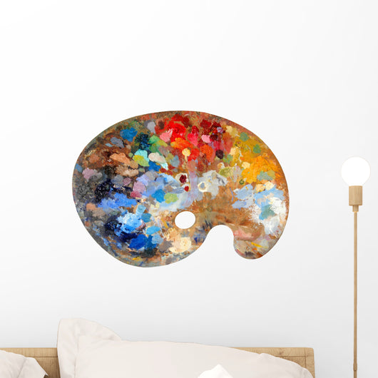 Artist's Palette Wall Decal
