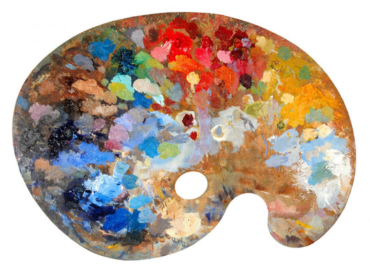Artist's Palette Wall Decal