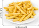 French Fries Front White Wall Decal