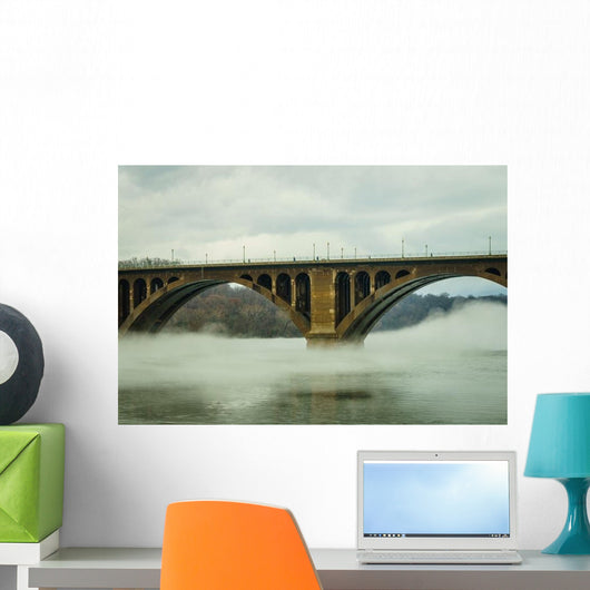 Washington Dc Key Bridge Wall Decal