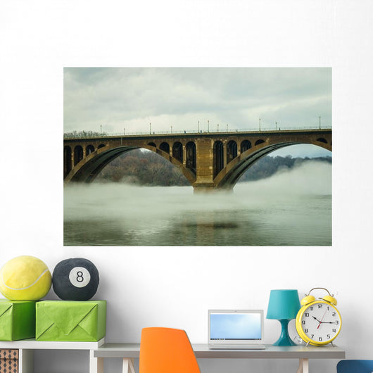 Washington Dc Key Bridge Wall Decal