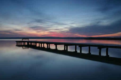 Evening Lake Neusiedl Wall Decal