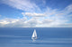 Lonely White Sail Infinite Wall Decal