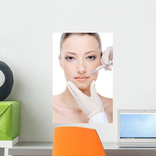 Giving Injection Botox Wall Decal