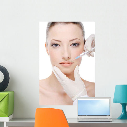 Giving Injection Botox Wall Decal