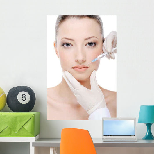 Giving Injection Botox Wall Decal