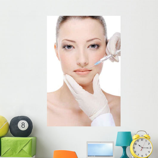 Giving Injection Botox Wall Decal