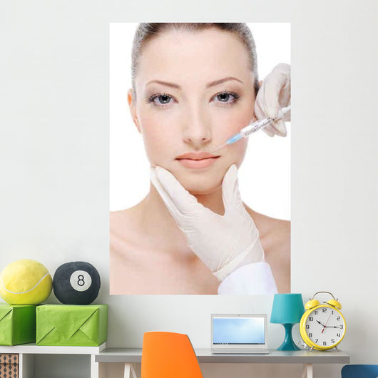 Giving Injection Botox Wall Decal