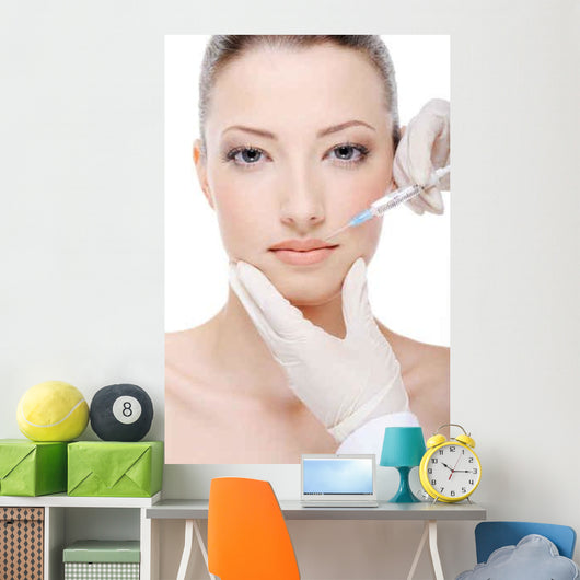 Giving Injection Botox Wall Decal