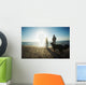Couple Beach Wall Decal