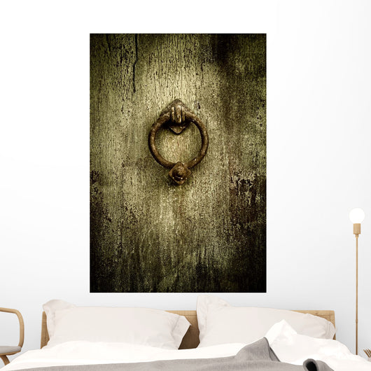 Grunge Rusty Antique Door Wall Decal