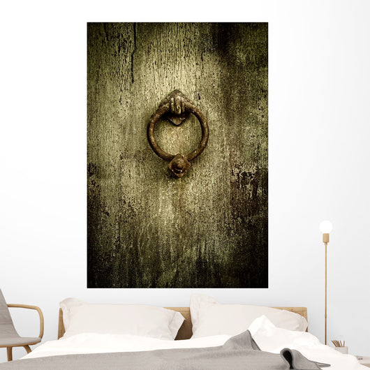 Grunge Rusty Antique Door Wall Decal