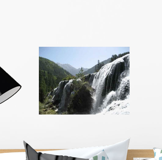 Huanglong Waterfall Wall Decal