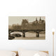 Bridge over Seine to Wall Decal