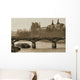Bridge over Seine to Wall Decal