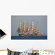 Sailing Ship Wall Decal Design 1