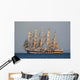 Sailing Ship Wall Decal Design 1