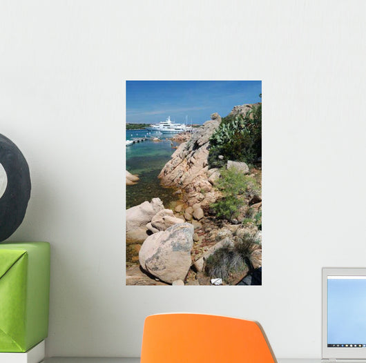 Porto Cervo Sardinia Wall Decal Design 3