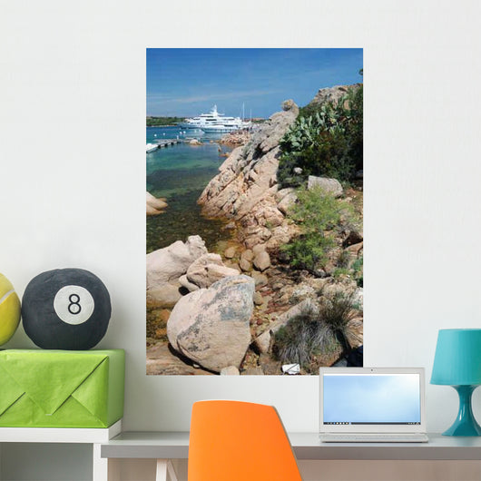Porto Cervo Sardinia Wall Decal Design 3