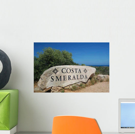 Porto Cervo Sardinia Wall Decal Design 1