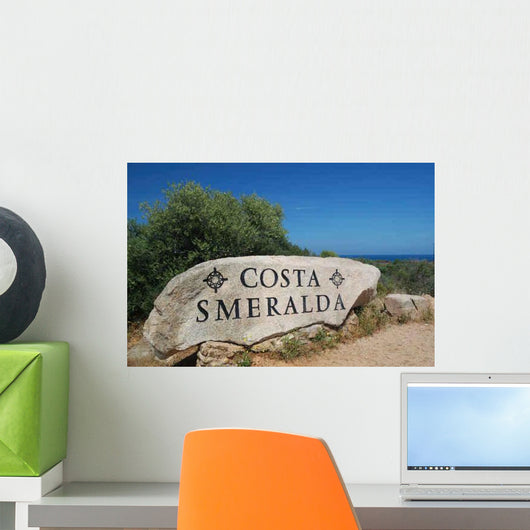Porto Cervo Sardinia Wall Decal Design 1