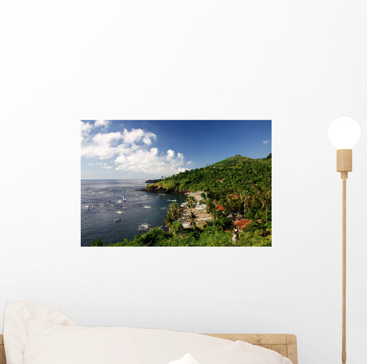 Bali Tropical Bay Wall Decal