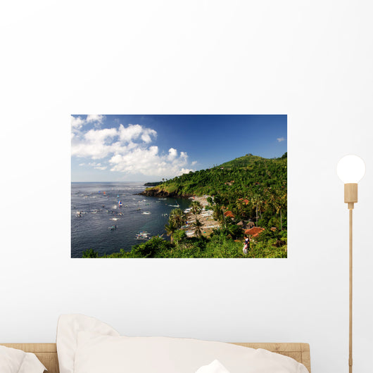 Bali Tropical Bay Wall Decal