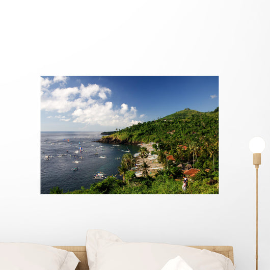 Bali Tropical Bay Wall Decal