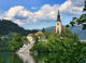 Lake Bled Wall Decal Design 1