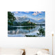 Lake Bled with Alps Wall Decal