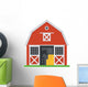 Red Horse Barn Wall Decal