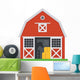 Red Horse Barn Wall Decal